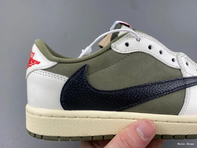 Bmlin Shoes OG TRAVIS X JORDAN AIR LOW SCOTT OLIVE DM7866-200 1 MEDIUM 0801